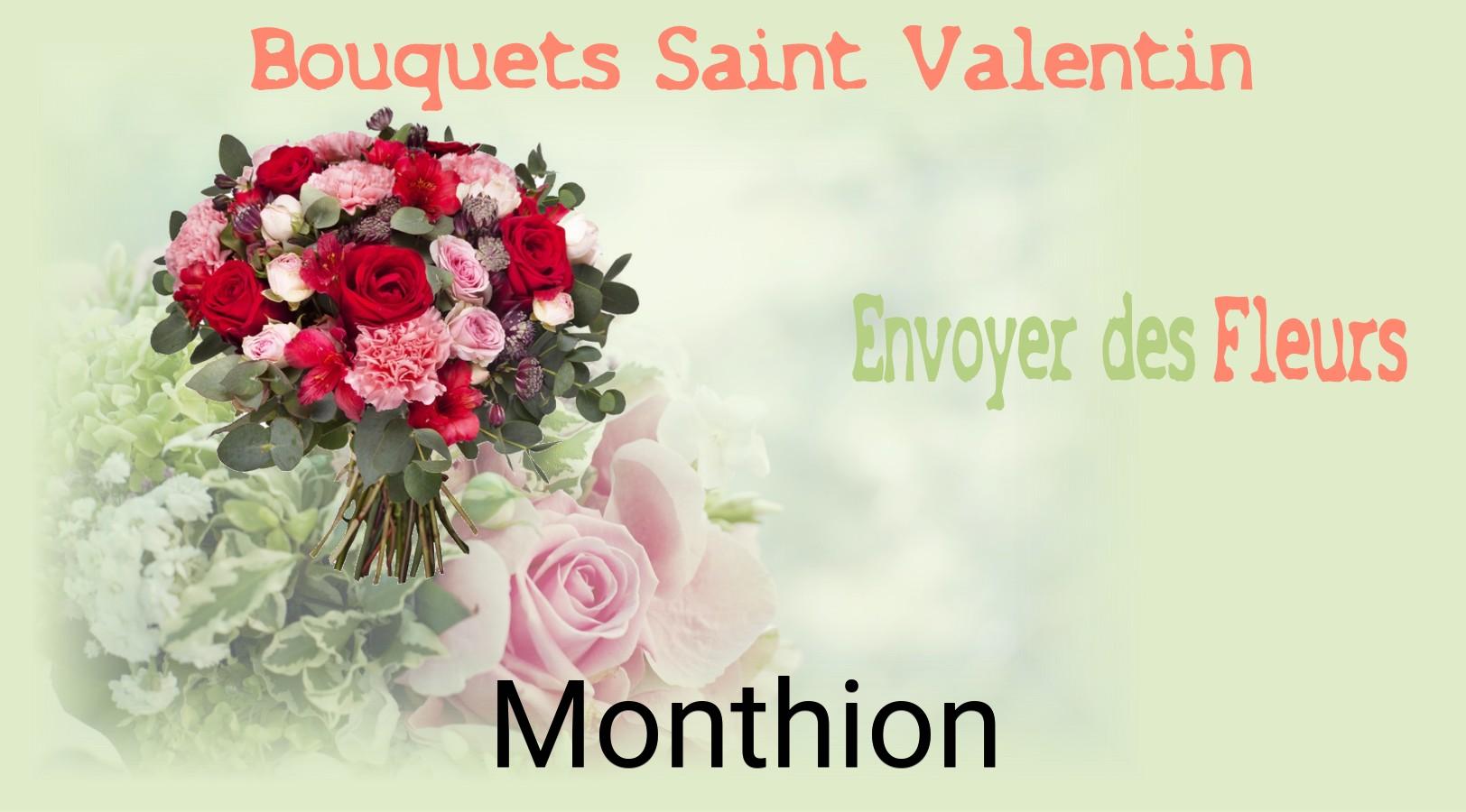 Roses de Saint-Valentin livrées à Monthion